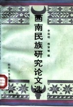 西南民族研究论文选 1904-1949