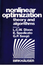 NONLINEAR OPTIMIZATION THEORY AND ALGORITHMS