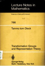 TRANSFORMATION GROUPS AND REPRESENTATION THEORY