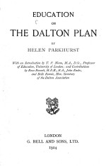 EDUCATION ON THE DALTON PLAN