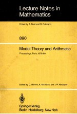 MODEL THEORY AND ARITHMETIC