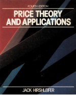 PRICE THEORY AND APPLICATIONS FOURTH EDITION