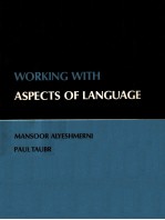 WORKING WITH ASPECTS OF LANGUAGE