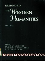 READINGS IN THE WESTERN HUMANITIES VOLUME 1