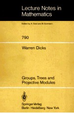 GROUPS，TREES AND PROJECTIVE MODULES