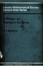 A PRIMER ON RIEMANN SURFACES