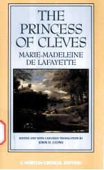 THE PRINCESS OF CLEVES Marie-Madeleine de Lafayette CONTEMPORARY REACTIONS CRITICISM