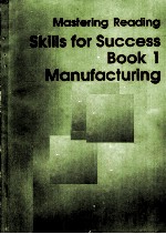 MASTERING READING SKILLS FOR SUCCESS BOOK 1 MANUFACTURING