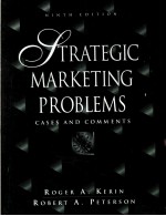 STRATEGIC MARKETING PROBLEMS CASES AND COMMENTS NINTH EDITION