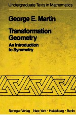 TRANSFORMATION GEOMETRY AN INTRODUCTION TO SYMMETRY