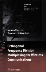 ORTHOGONAL FREQUENCY DIVISION MULTIPLEXING FOR WIRELESS COMMUNICATIONS