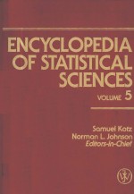 ENCYCLOPEDIA OF STATISTICAL SCIENCES VOLUME 5 LINDEBERG CONDITION TO MULTITRAIT-MULTIMETHOD MATRIC