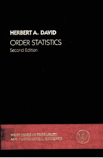 ORDER STATISTICS SECOND EDITION