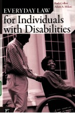 EVERYDAY LAW FOR INDIVIDUALS WITH DISABILITIES