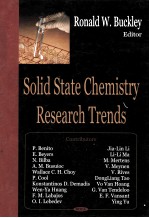 SOLID STATE CHEMISTRY RESEARCH TRENDS