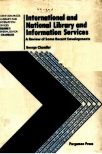 INTERNATIONAL AND NATIONAL LIBRARY AND INFORMATION SERVUCES VOLUME 2