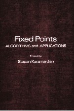 Fixed points : algorithms and applications