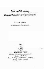 Law and Economy The Legal Regulation of Corporate Capital