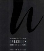 SINGE-VARIABLE CALCULUS SECOND EDITION