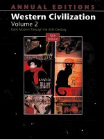 WESTERN CIVILIZATION VOLUME 2 12TH EDITION