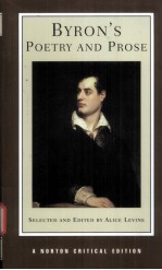 BYRON'S POETRY AND PROSE AUTHORITATIVE TEXTS CRITICISM