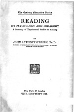 READING:ITS PSYCHOLOGY AND PEDAGOGY