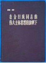 画册 在金日成同志的伟大主体思想的旗帜下：为庆祝伟大领袖金日成同志六大寿辰