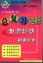 初中化学总复习达标自测训练