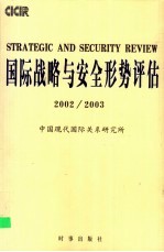 国际战略与安全形势评估 2002-2003