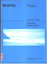 Acoustical Oceanography