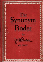 THE SYNONYM FINDER