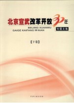 北京宣武改革开放30年专题文集 下