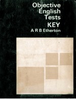 Key to objective English tests for secondary schools