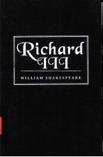 William Shakespeare The Tragedy of King Richard the Third