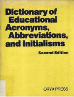 Dictionary of educational acronyms