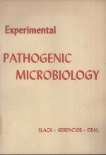 EXPERIMENTAL PATHOGENIC MICROBIOLOGY SECOND DEITION