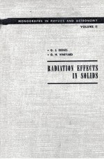 RADIATION EFFECTS IN SOLIDS VOL.II