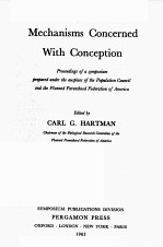 MECHANISMS CONCERNED WITH CONCEPTION