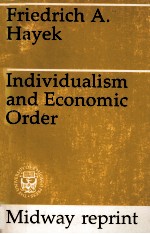 INDIVIDUALISM AND ECONOMIC ORDER