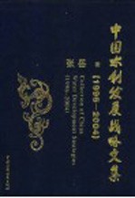 中国水利发展战略文集 1996-2004