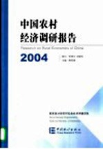 中国农村经济调研报告 2004