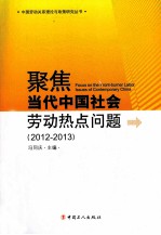 聚焦当代中国社会劳动热点问题 2012-2013