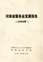 河南省服务业发展报告 2009