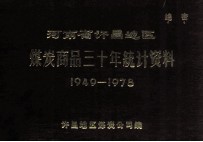 河南省许昌地区煤炭商品三十年统计资料 1949-1978