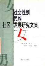 社会性别民族社区发展研究文集