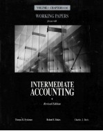 Working papers for use with intermediate accounting