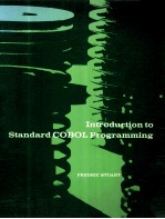 INTRODUCTION TO STANDARD COBOL PROGRAMMING