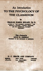 AN INTRODUCATION TO THE PSYCHOLOGY OF THE CLASSROOM