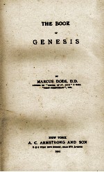 THE BOOK OF GENESIS