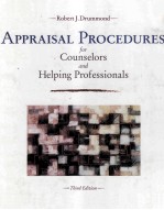 APPRAISAL PROCEDURES OF COUNSELORS AND HELPING PROFESSIONALS THIRD EDITION